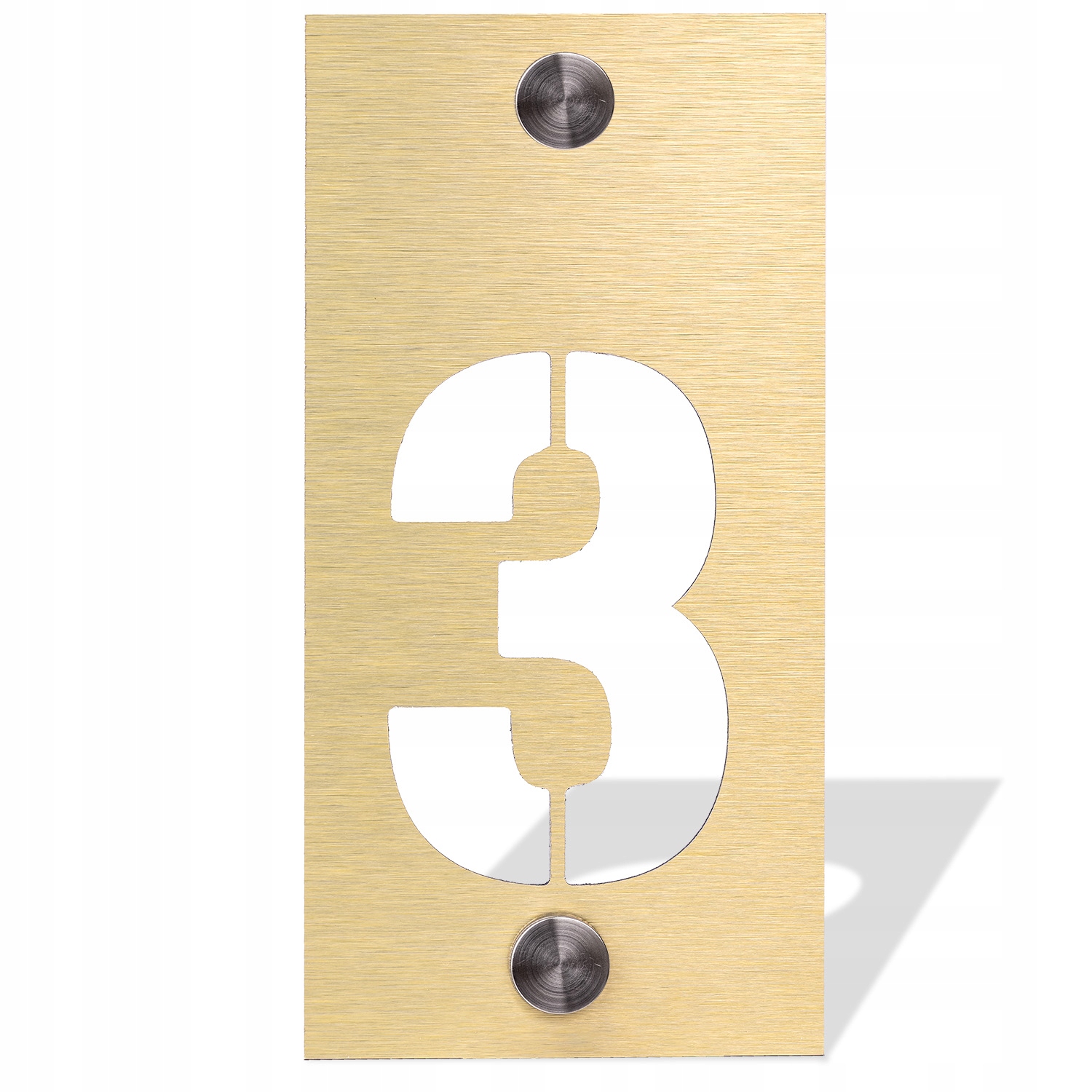 

Tabliczka Adresowa Na Dom Aluminiowa Cyfra '3'