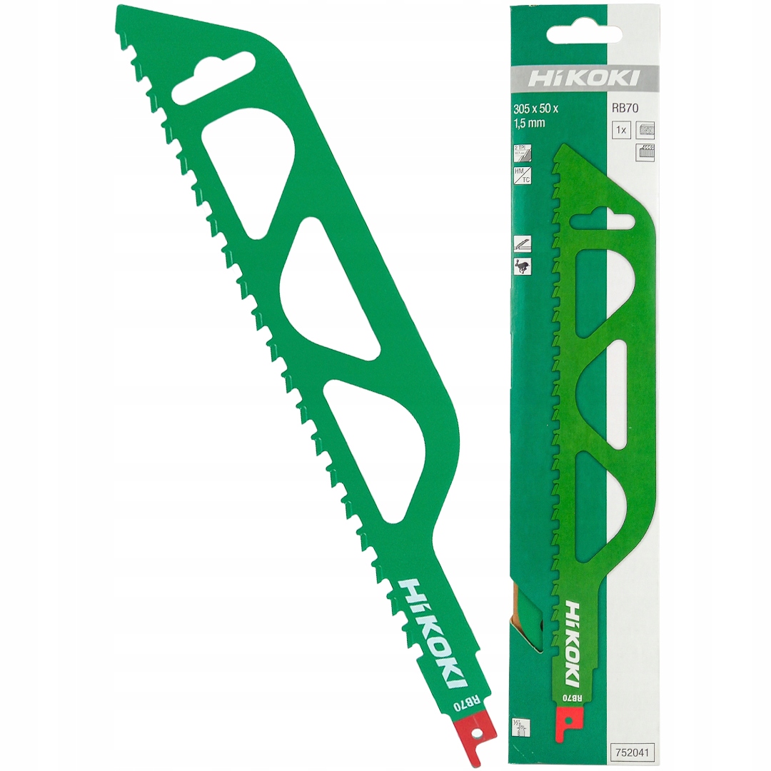 Hikoki Pilový List Pro Šavlové Pily RB70 S1243HM 305 mm 1 Ks