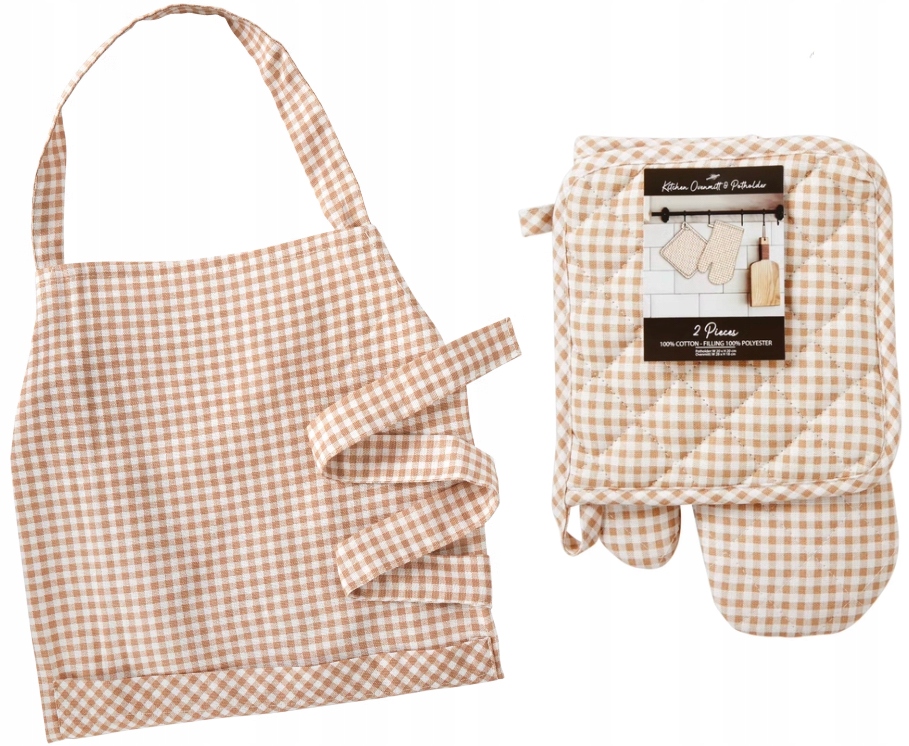 

Fartuch Kuchenny Rękawica Podkładka Zestaw ochrona