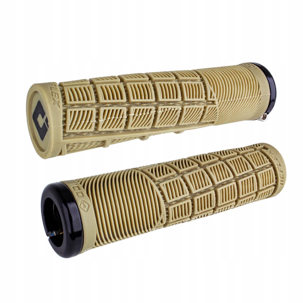 Gripy rowerowe Odi Reflex v2.1 Lock-On tan-black 135mm