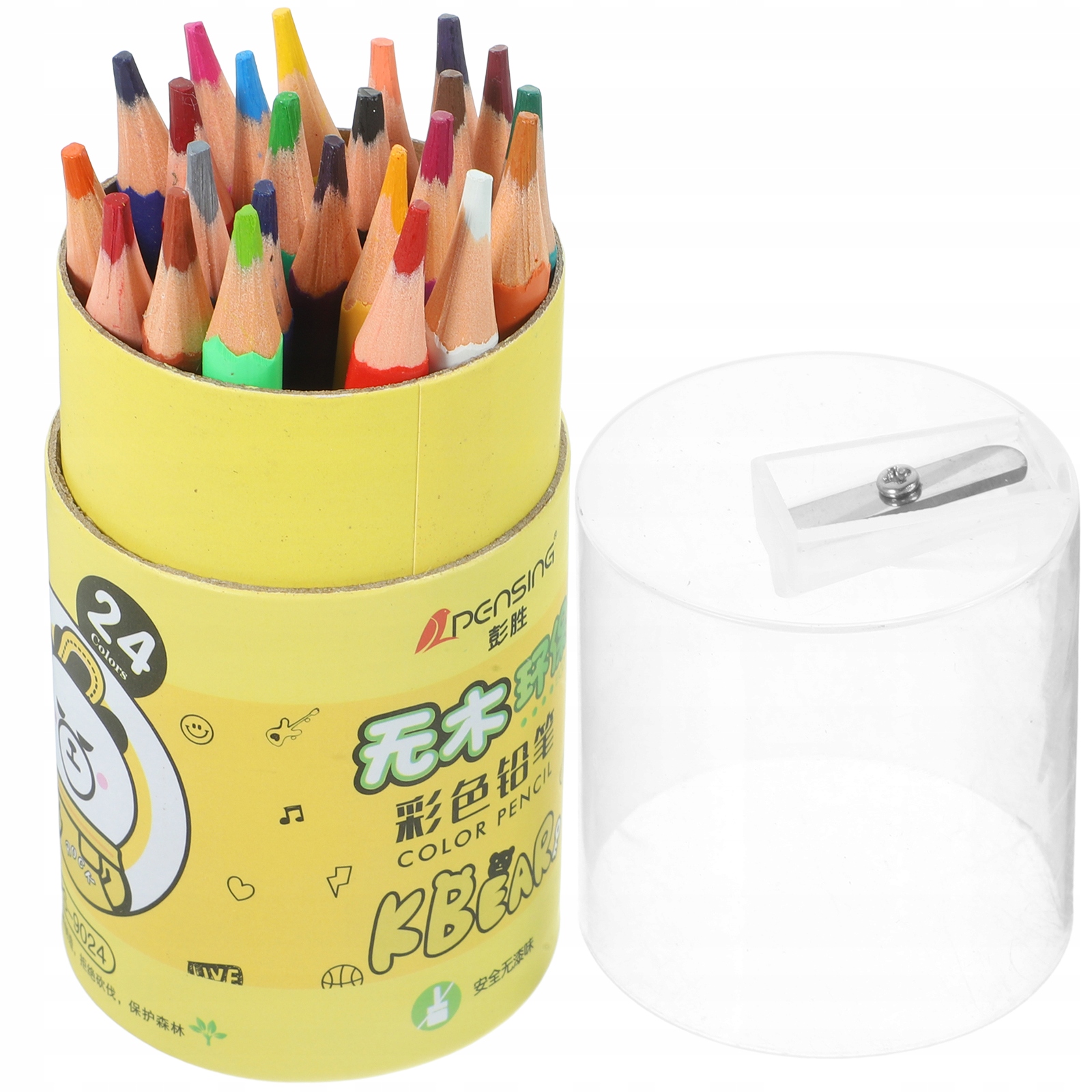 24 KOLOROWE OŁÓWKI WODNE - ZESTAW ŚWIĄTECZNY