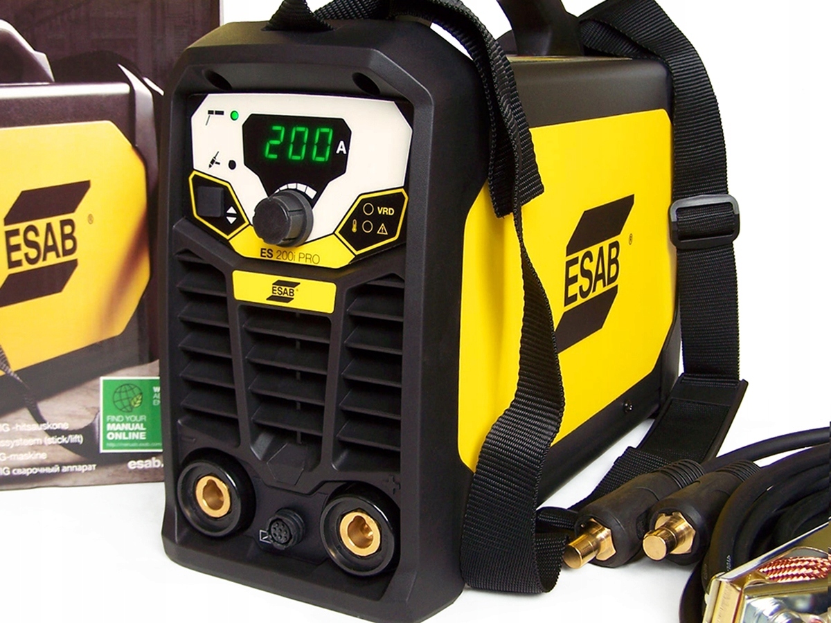 

Spawarka inwertorowa 200A Esab Rogue Es 200i Pro