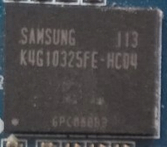 Pamięć Samsung K4G10325FE-HC04 GDDR5