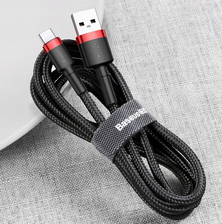 Baseus kabel USB-C Typ C Quick Charge 3.0 200cm Złącza USB - USB typ C