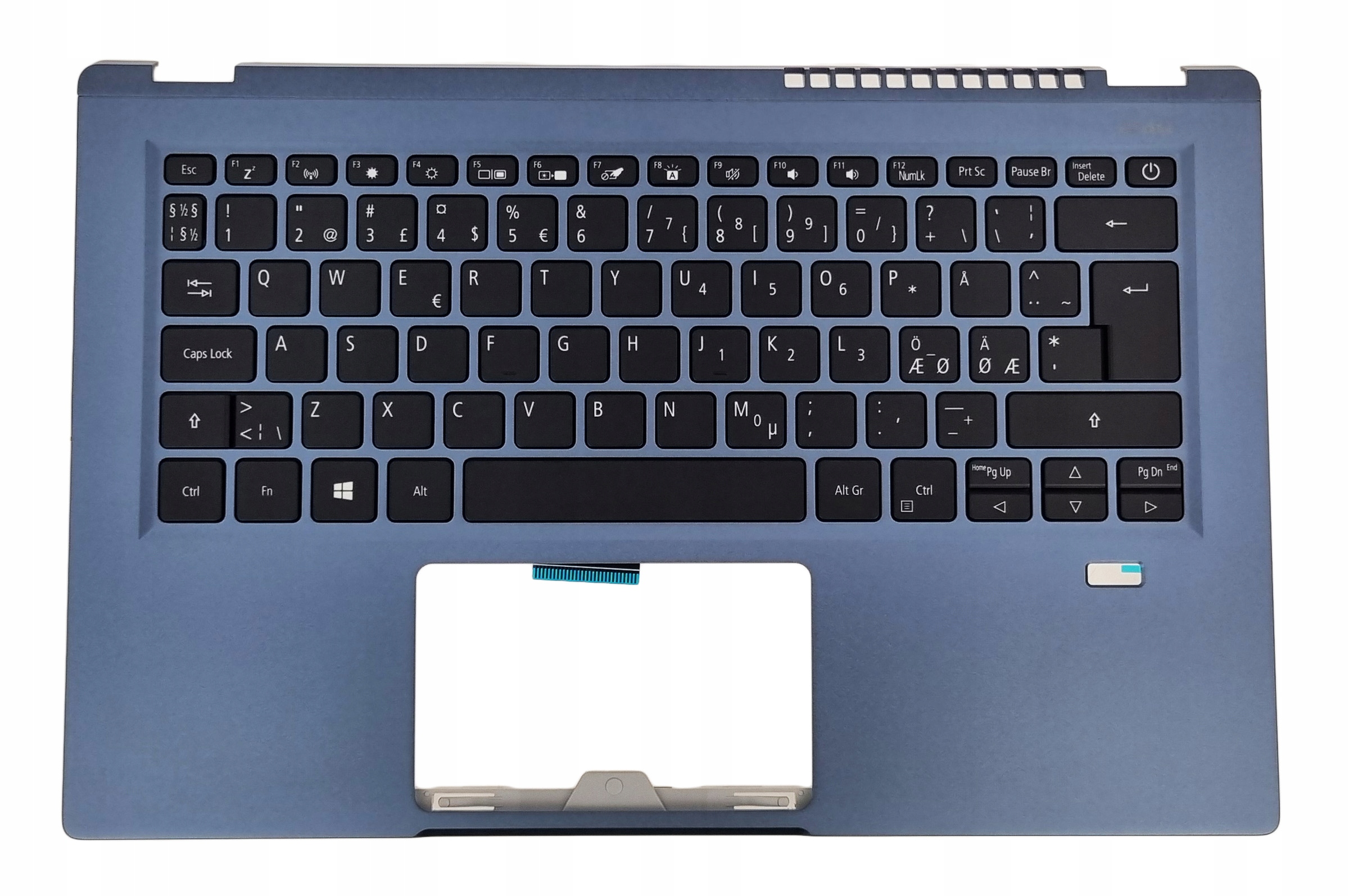 Nová Krytka Klávesnice Pre Notebook Acer Spin SF314-510G Nórska Modrá