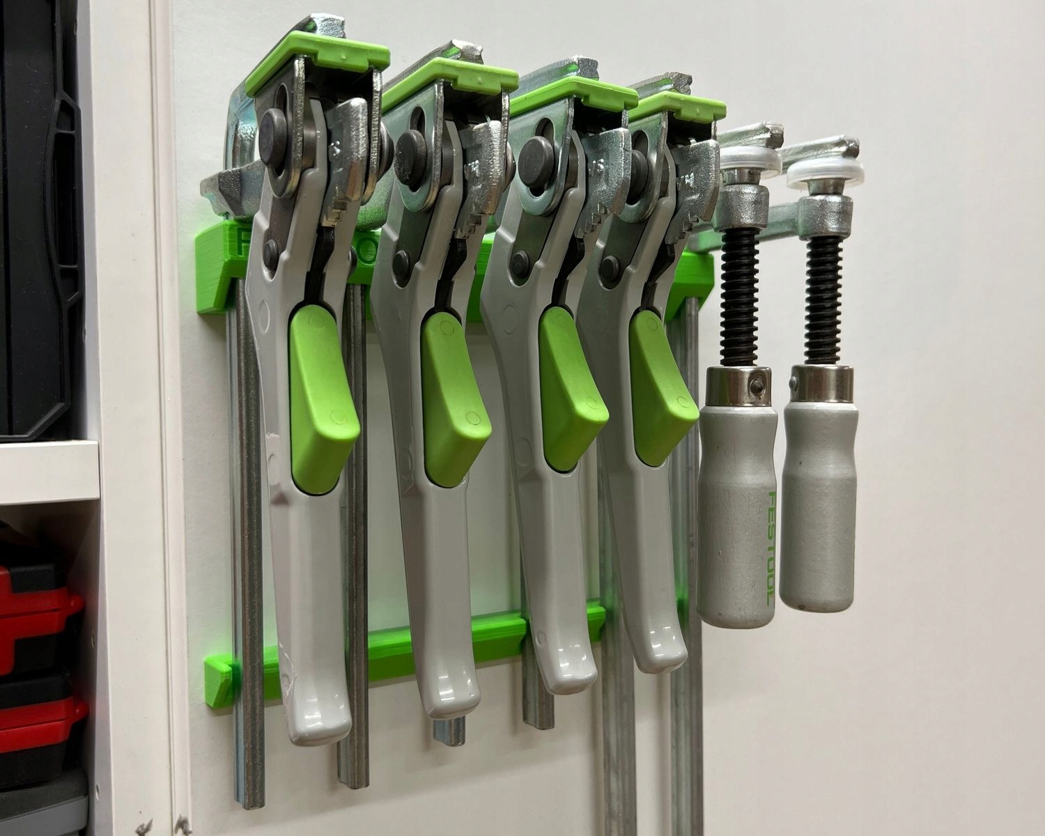 Uchwyt wieszak na 6 ścisków Festool FS-HZ160 FSZ Rodzaj inna skrzynka