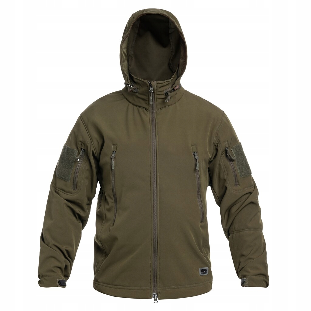 Kurtka wiatroszczelna męska wodoodporna Mfh Scorpion Softshell Olive S