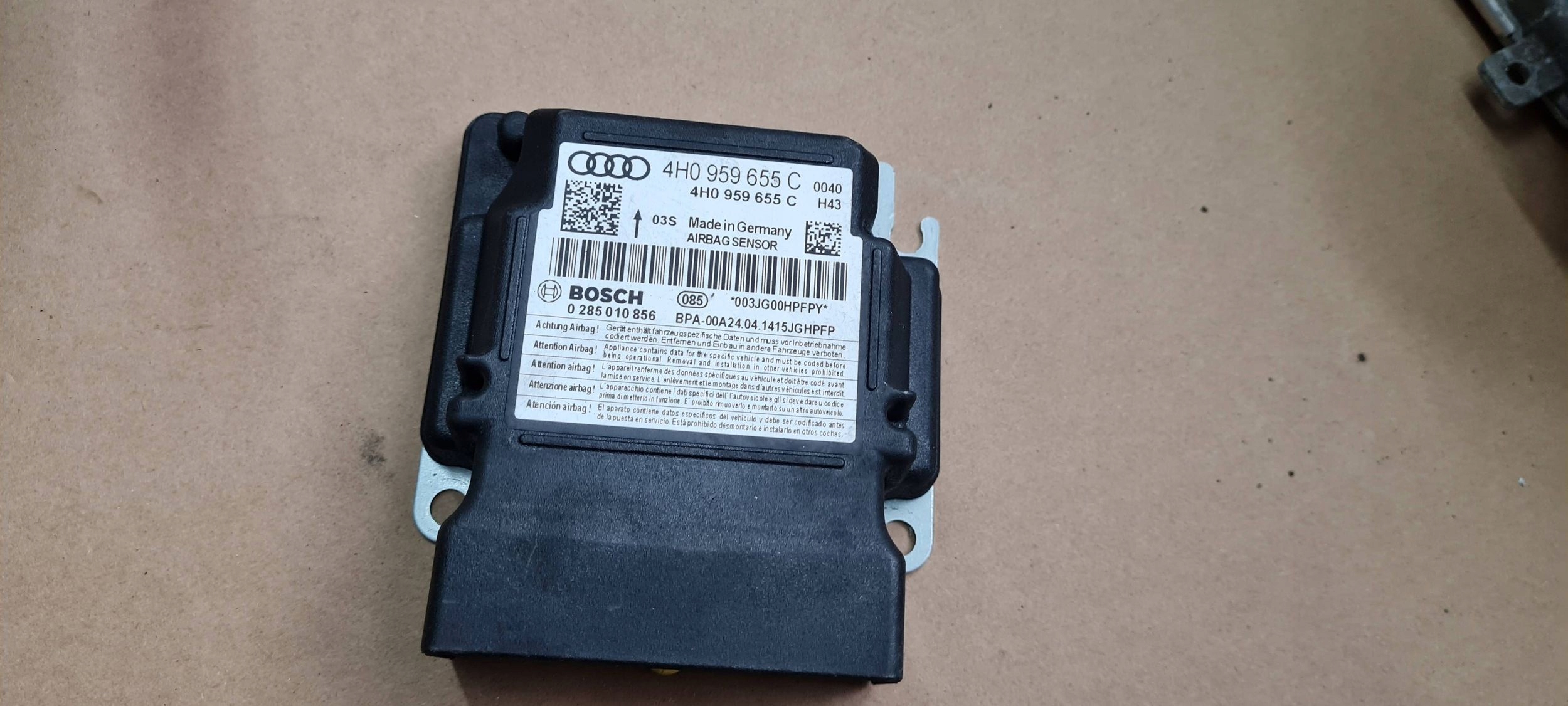 A7 4G modulo SENSOR airbag airbag 4H0959655C A6 C7 4G