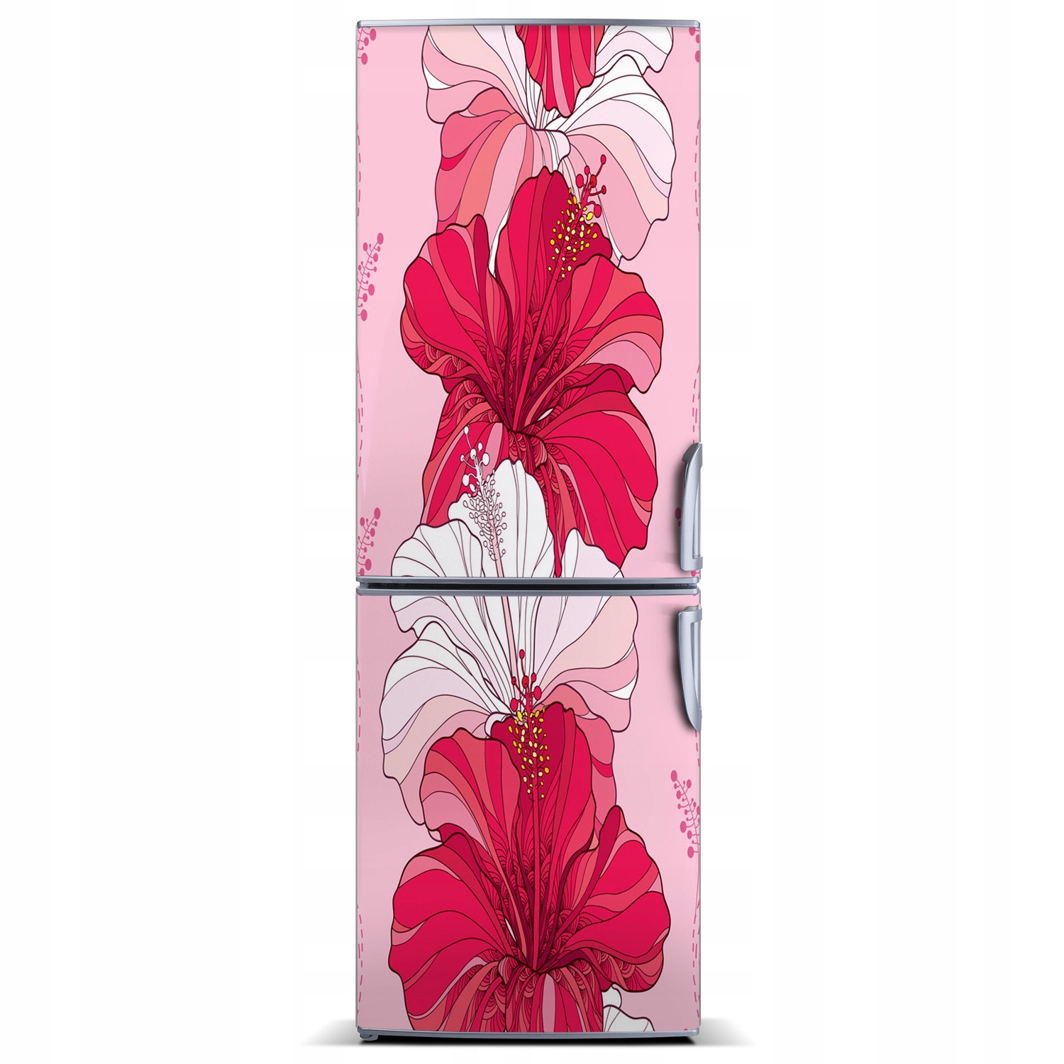 

Magnes fototapety na lodówkę Hibiskus 60x180