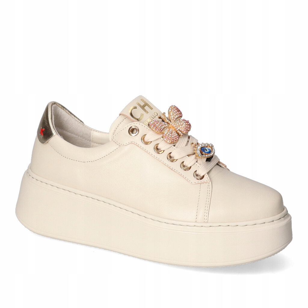 Tenisky Chebello 4292-157-053 Béžová lico 37