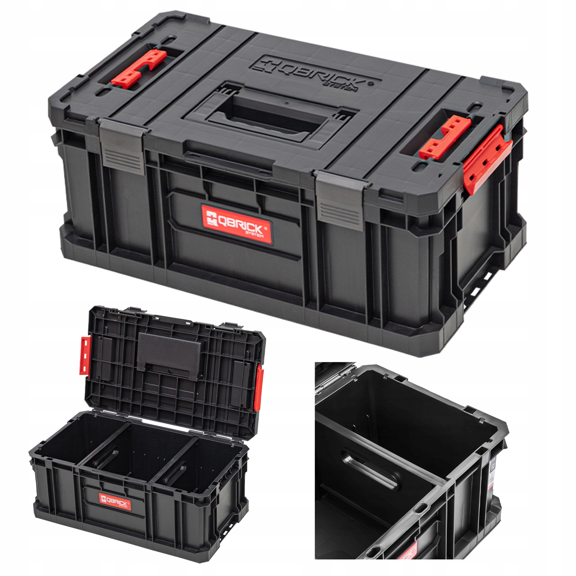 SKRZYNIA NARZĘDZIOWA MODUŁOWA 26L Qbrick System TWO Toolbox Plus Vario