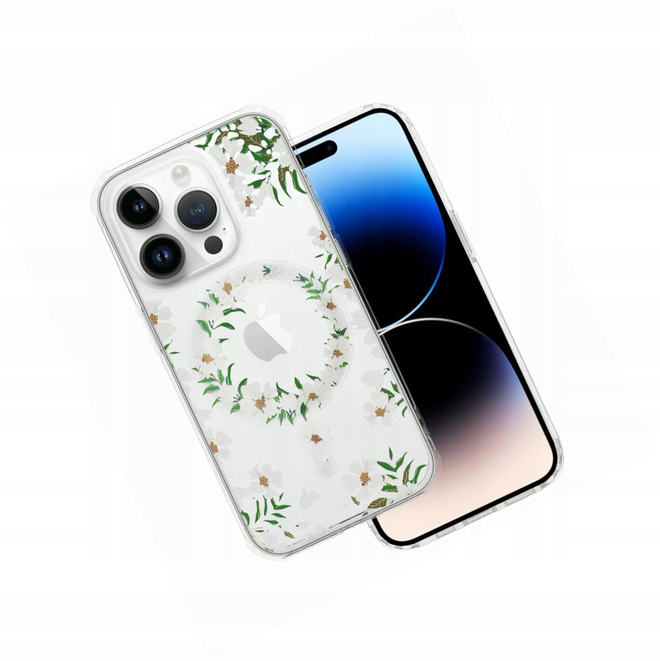Etui Flower Magsafe do iPhone 15 Pro Max nakładka