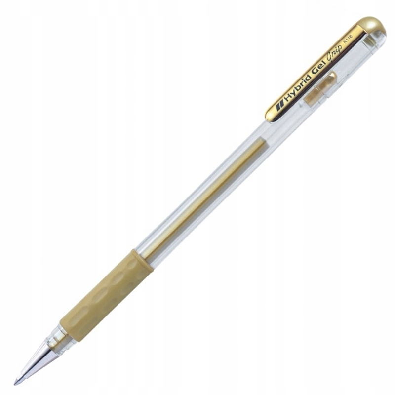 

Długopis Żelowy Hybrid Gel Pentel K118 Złoty Kolor