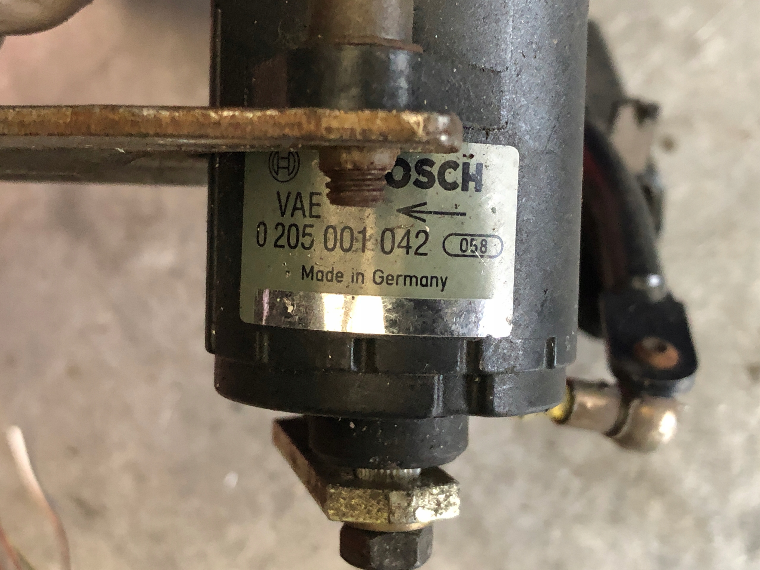 POTENTIOMETER, PEDAL OPEL VECTRA 0205001042