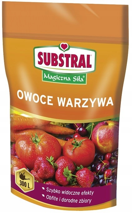 

Nawóz do owoców i warzyw 300 g Substral Magiczna S