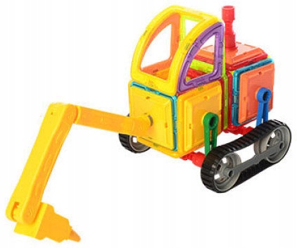 KREATYWNE KLOCKI MAGNETYCZNE MAGICAL MAGNET 78 EL EAN (GTIN) 6902001003049