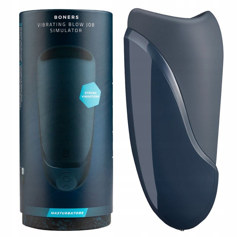 BONERS MASTURBATOR Vibrating Blowjob Simulator Kod producenta 8719934001497