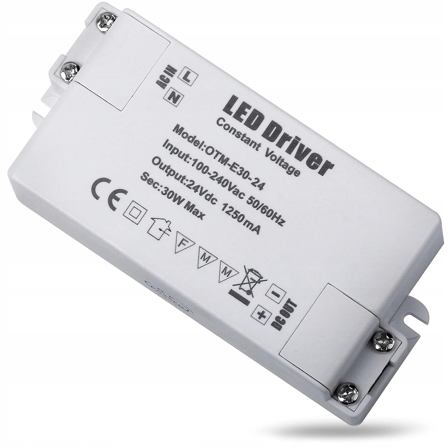 Transformator LED REYLAX 24V 30W 1,25A