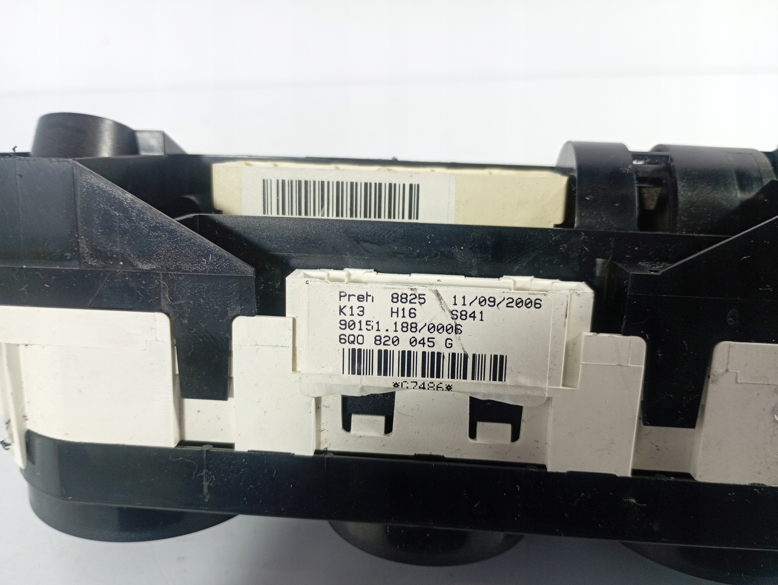 VW POLO N9 9N LIFT 05-09 switch switch PANEL air conditioning devices OE 6Q0820045