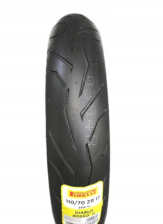 110/70ZR17 PIRELLI DIABLO ROSSO II 54W TL M/C PRZÓD MOTO OPONA
