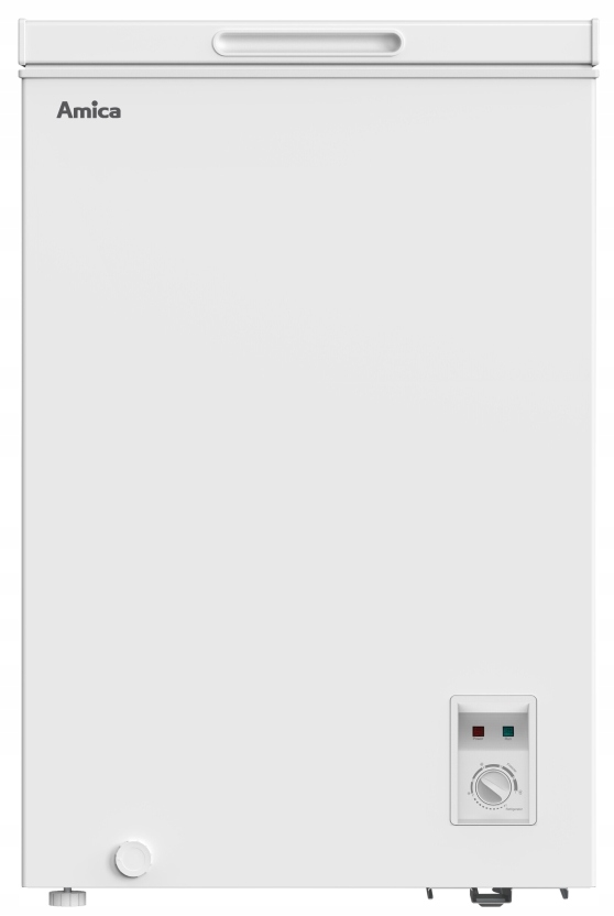 Truhlicová mraznička Amica FS098.3 99L biela