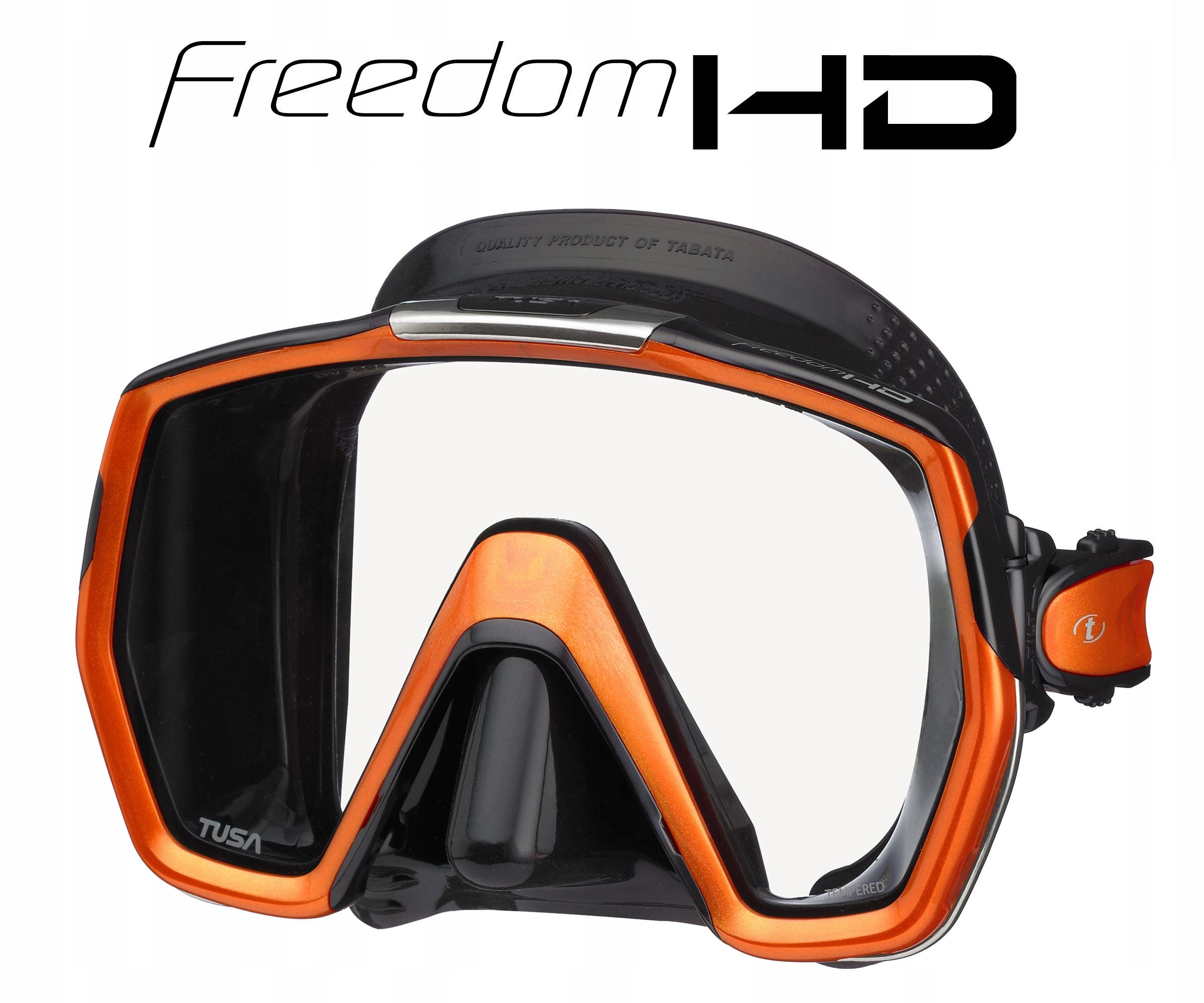 Tusa Maska Nurkowa M1001 Qb Eo Freedom Hd Duża