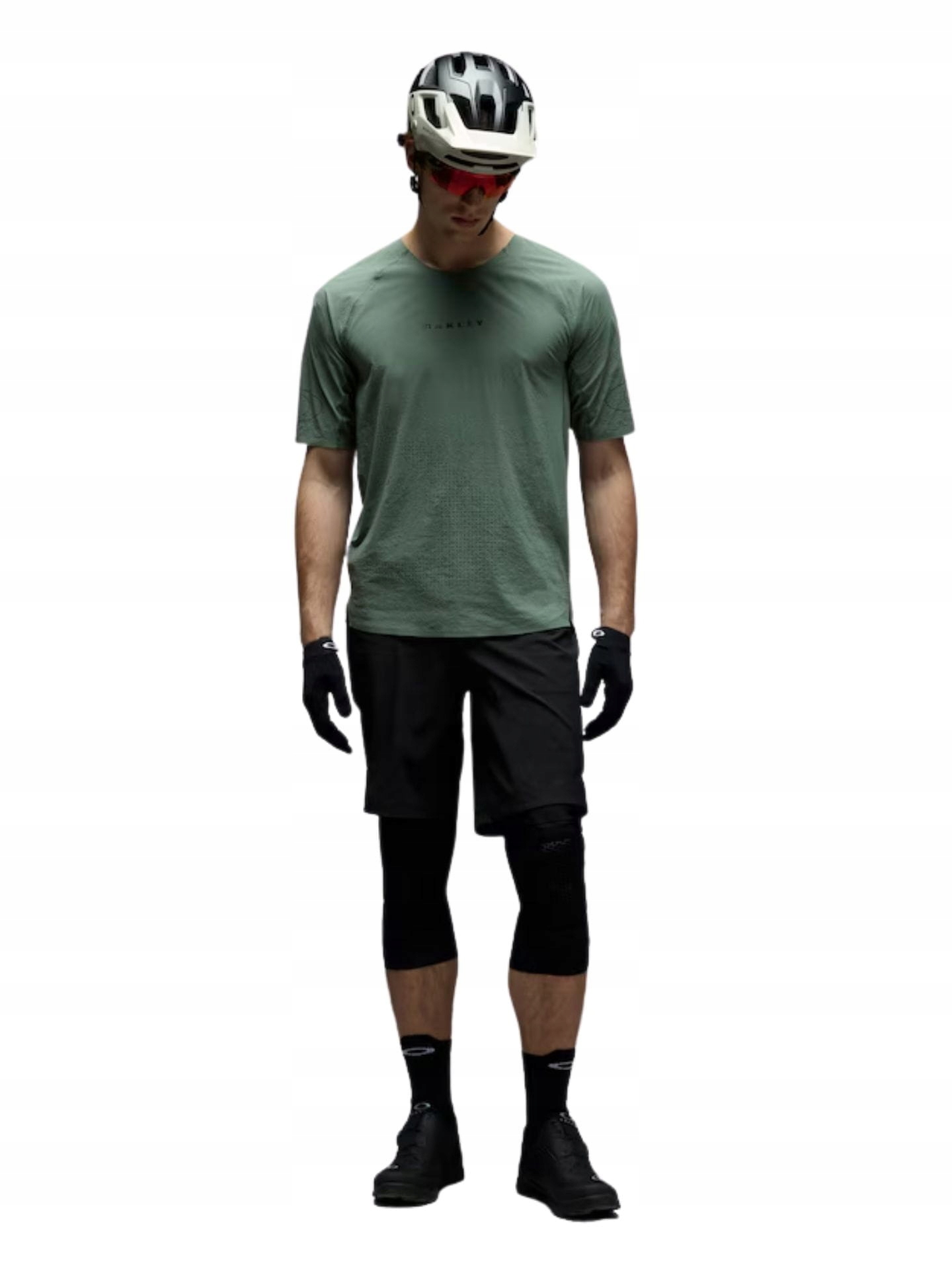 Spodenki męskie Oakley Seeker Whip Lined Short pitch black 34