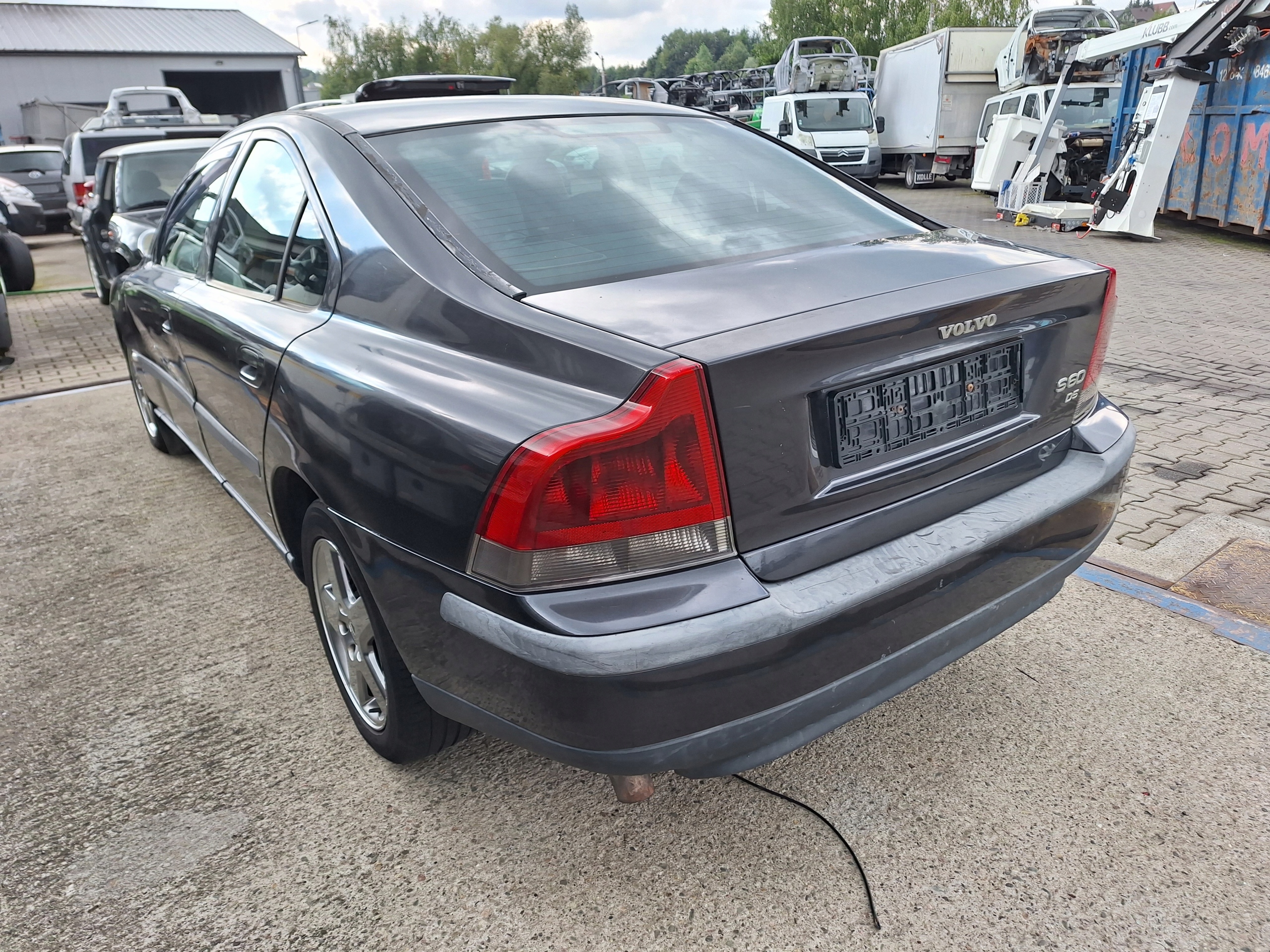 VOLVO S60 V70 00-10 sider pillar of a bumper front front