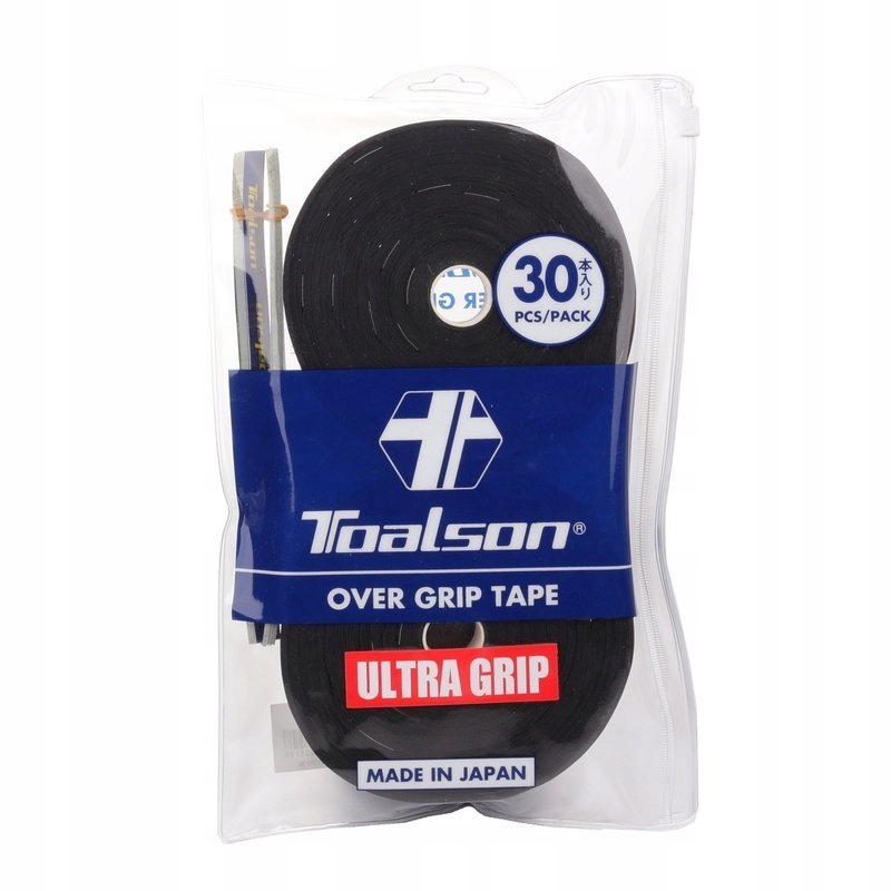 Vrchní omotávky Toalson Ultra Grip Černé 0,50mm 30 ks