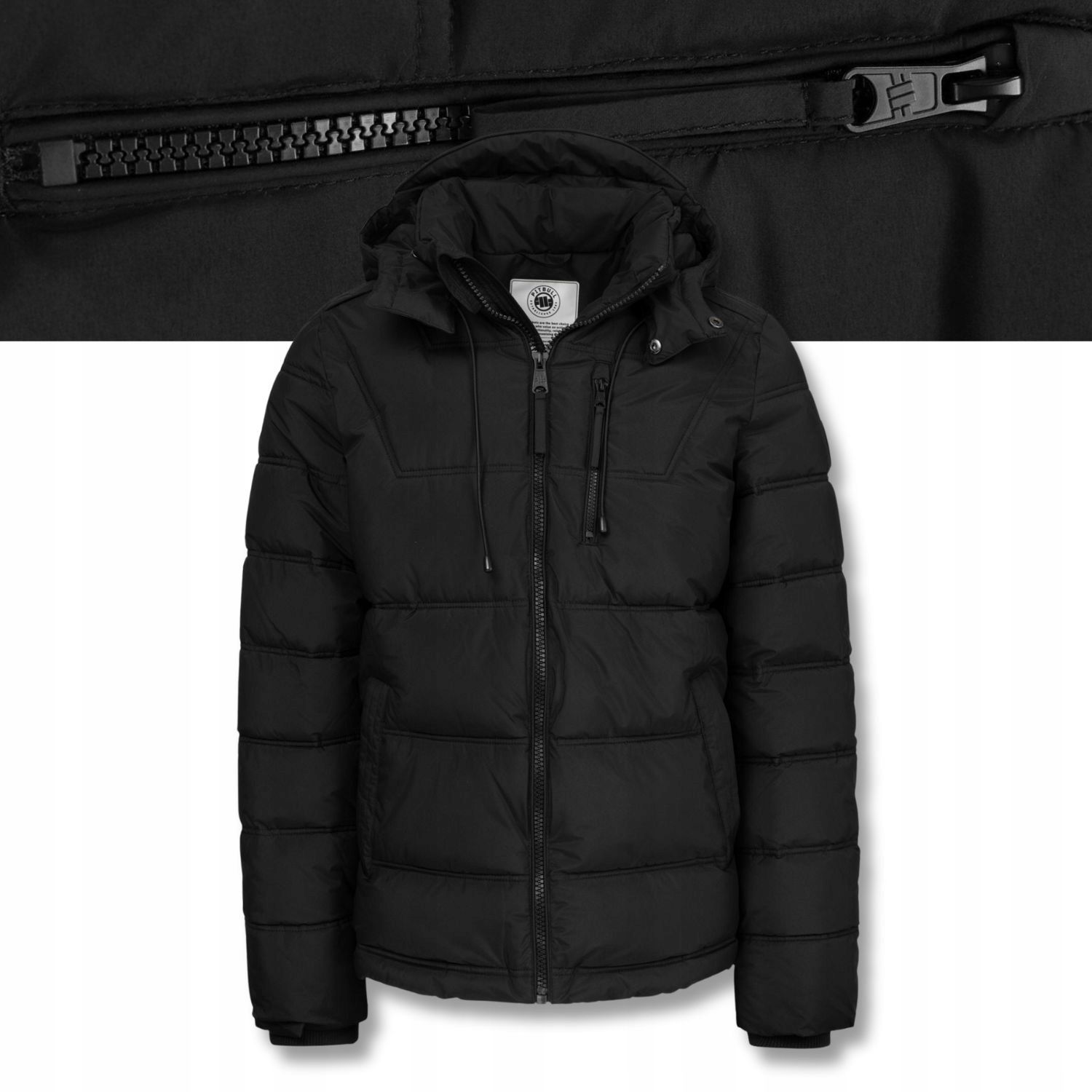 Pánská Zimní bunda Pitbull , zateplená, odnímatelná kapuce Piedmont