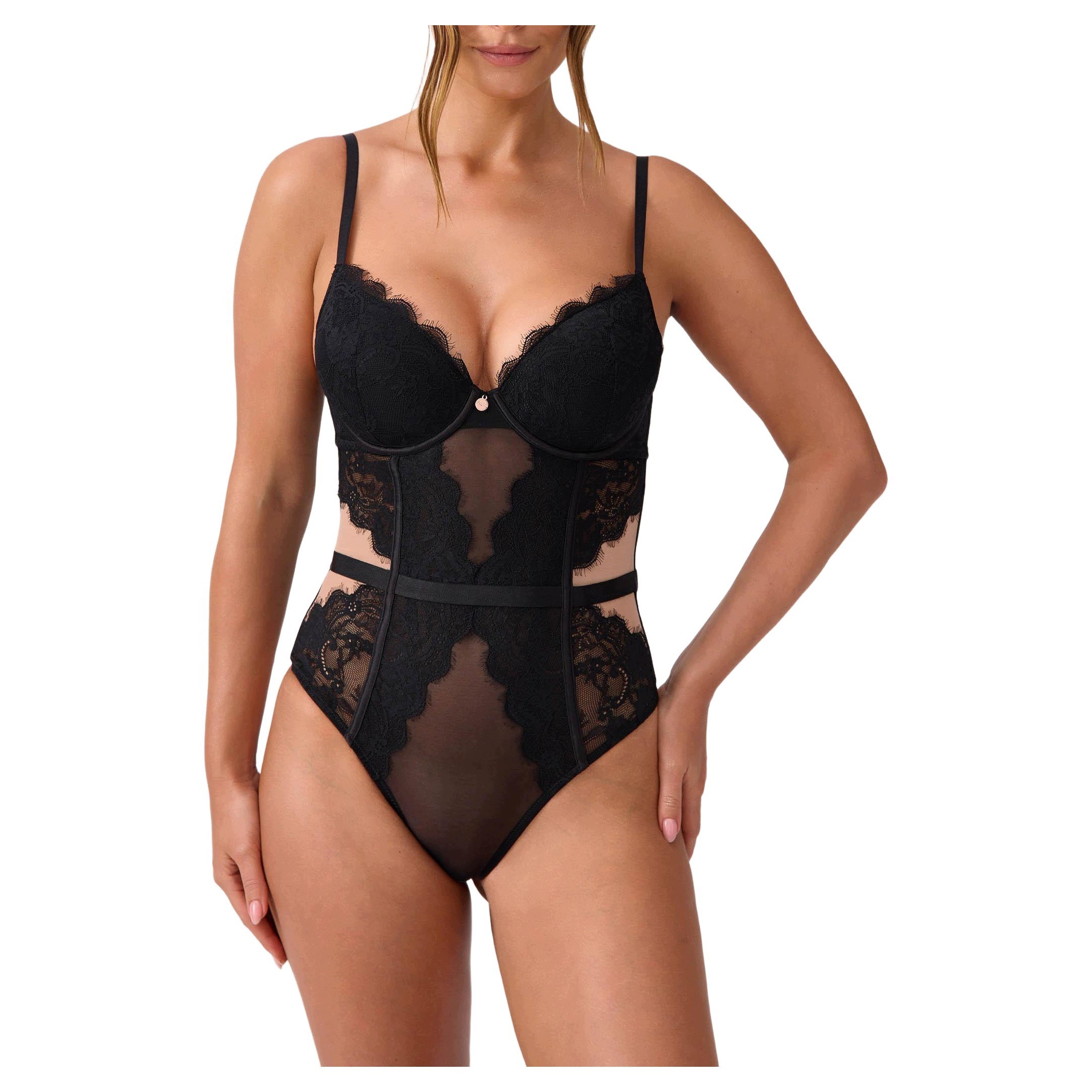 Modelovací body s vyztuženými košíčky Black 65F Poupee Marilyn