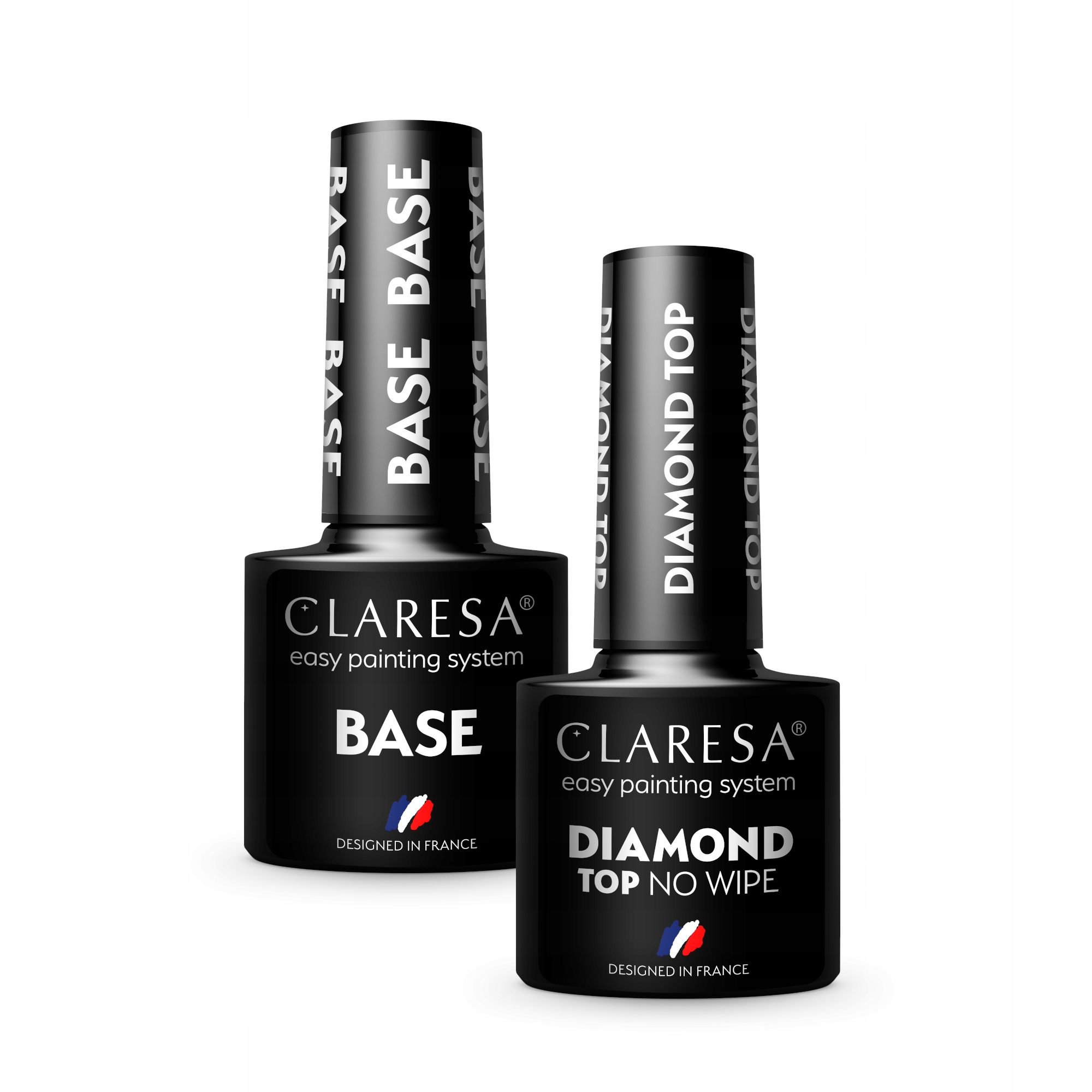 

2X Claresa Baza Base Top No Wipe Diamond Hybryda
