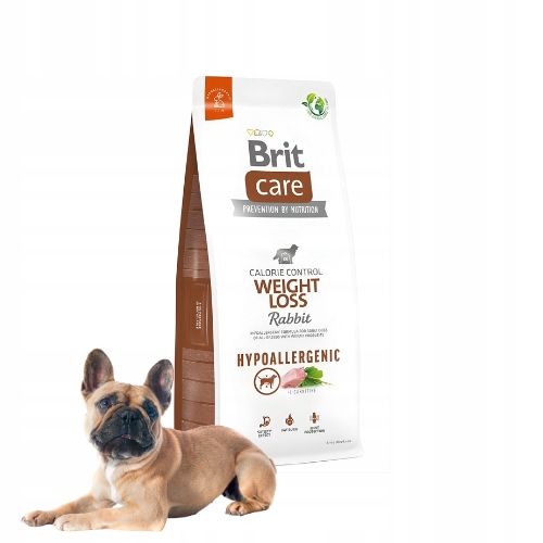 Brit Care Dog Hypoallergenic Weight Loss Rabbit 12 kg z królikiem
