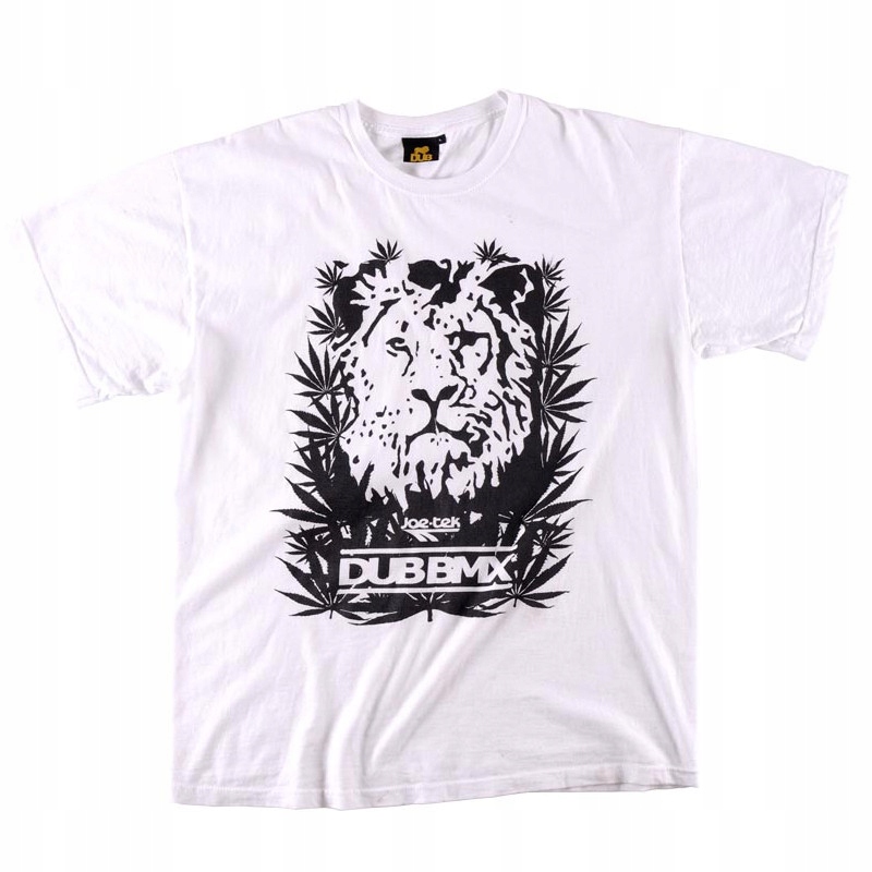 Koszulka Bmx Dub Bmx Lion Leaf -rozmiar S biały