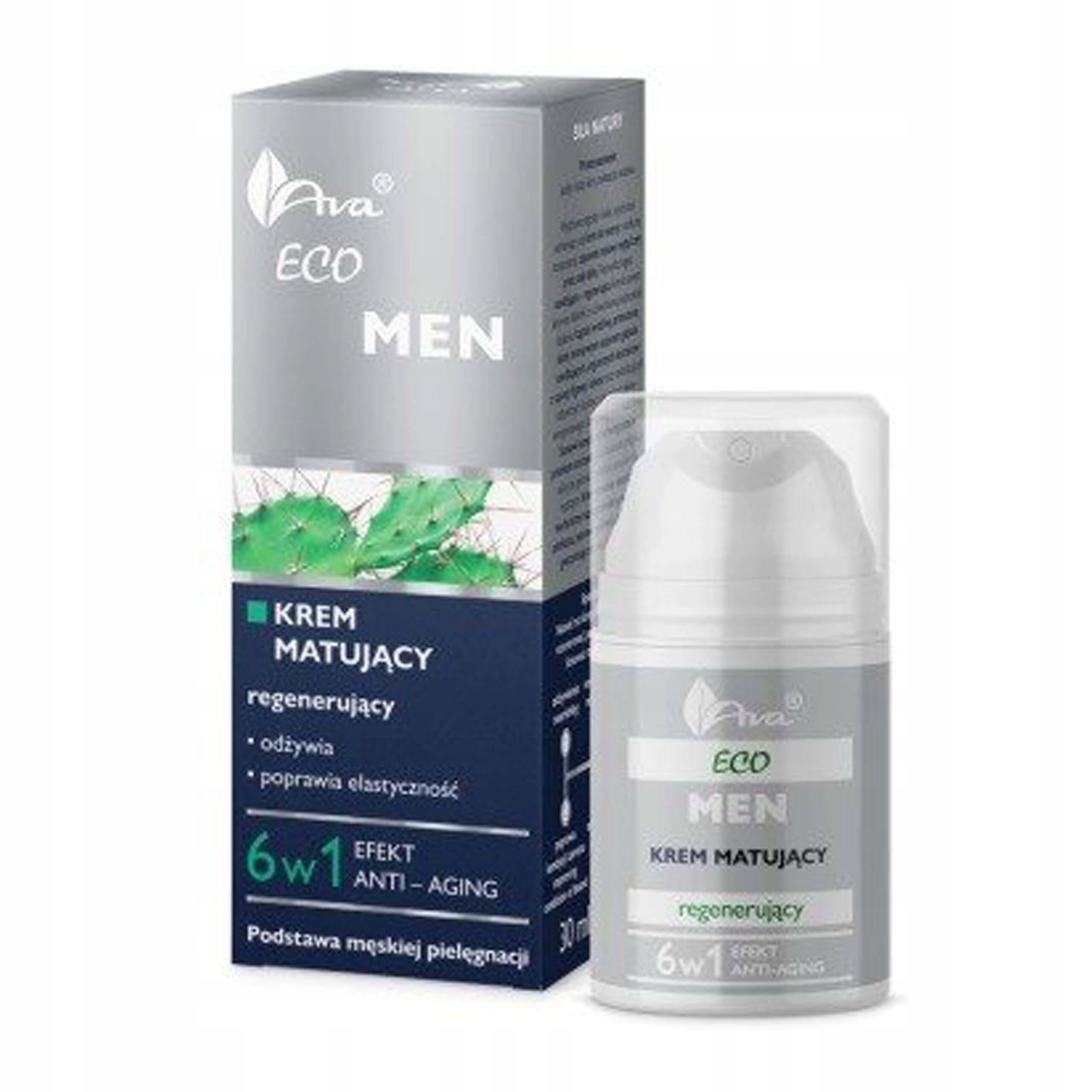 

Lekki krem matująco-regenerujący Ava Eco Men 50ml
