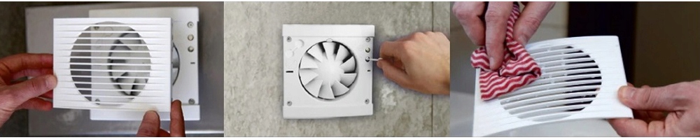 WENTYLATOR ŚCIENNY SUFITOWY Z TIMEREM Fi100 Kod producenta 007-3606