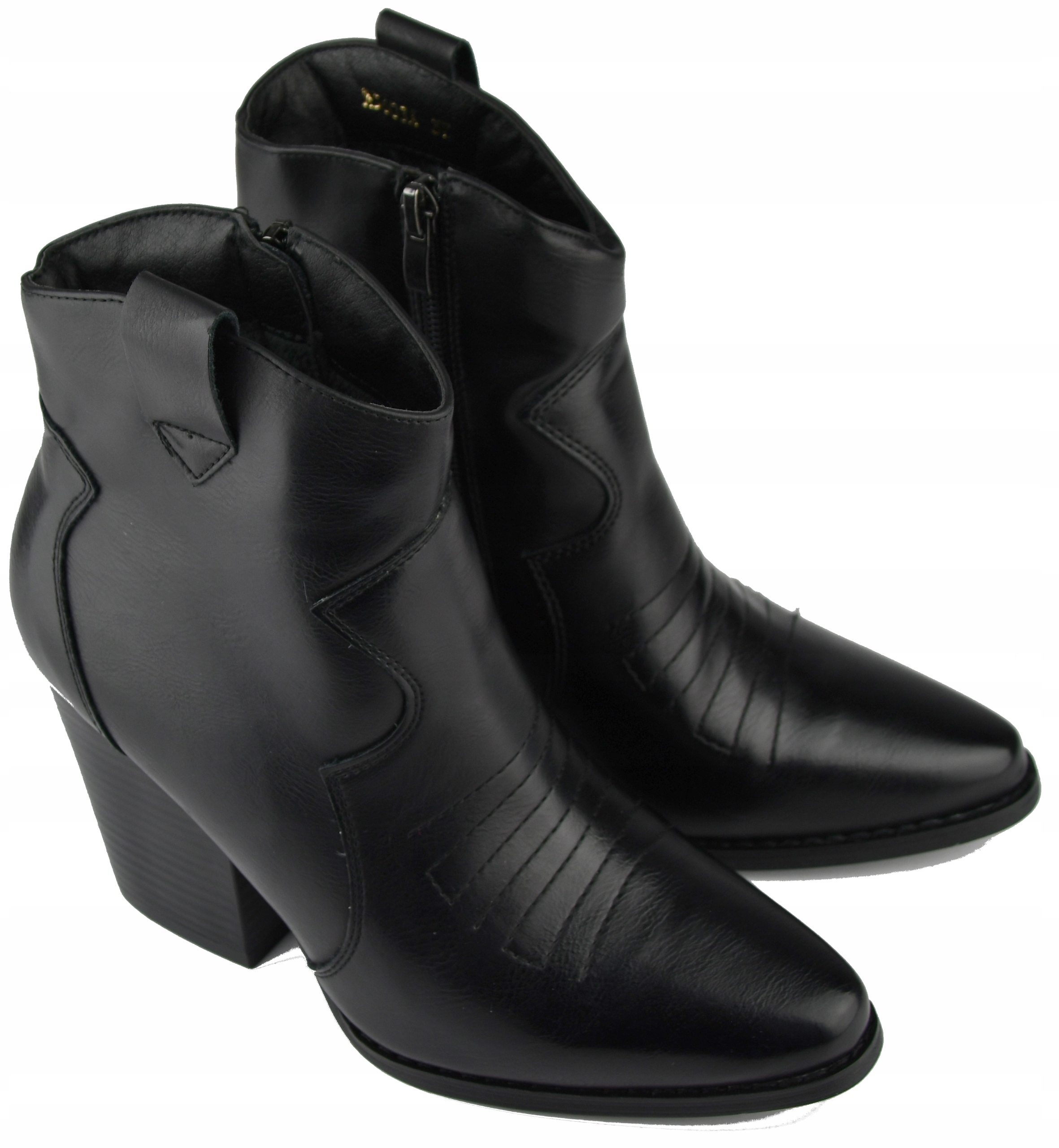 

Botki Eleganckie Buty Ocieplone Damskie R. 41