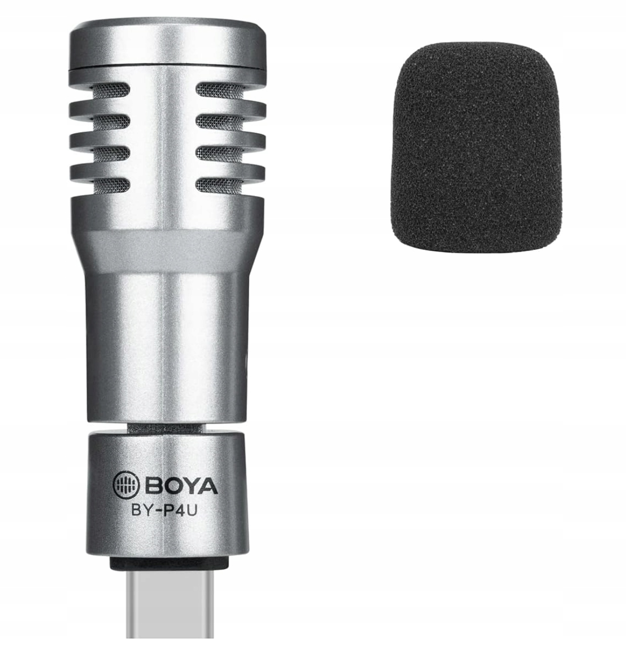 Bezprzewodowy Mini mikrofon USB-C, wielokierunkowy Boya BY-P4U - srebrny EAN (GTIN) 4770703480510