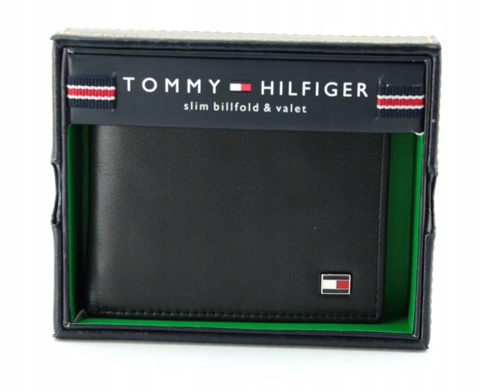 

Portfel męski skórzany Tommy Hilfiger Etui Czarny