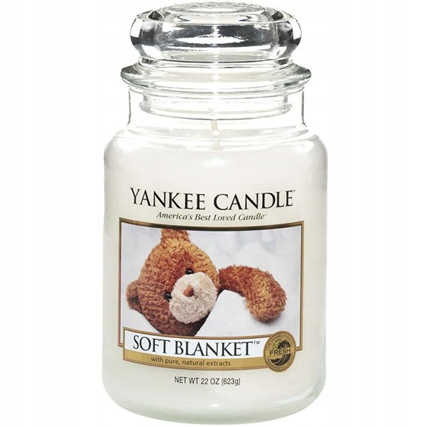

Yankee Candle Świeczka Zapachowa Soft Blanket 623g