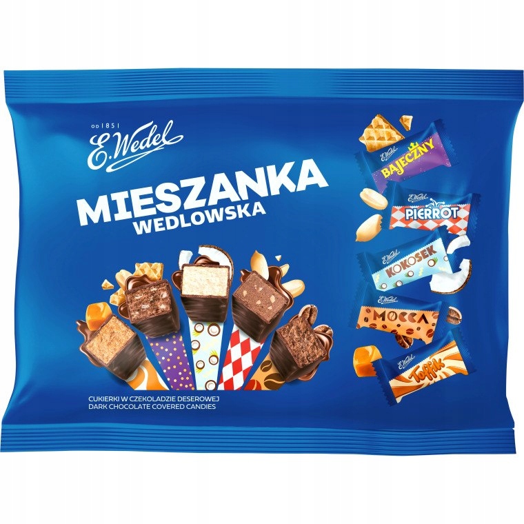 Levně Bonbóny Wedel Wedlowská Směs 1 kg E.wedel