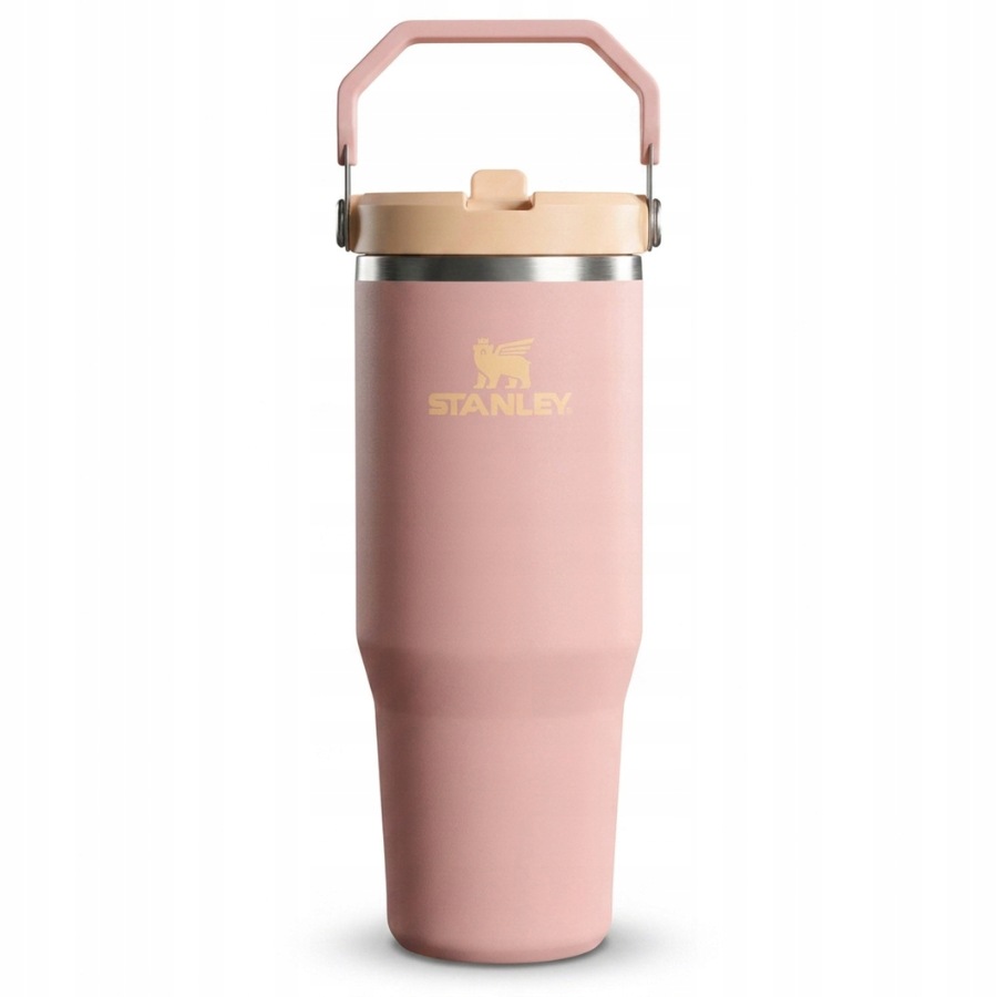 Tumbler se slámkou/brčkem 890ml Stanley Peach Rose