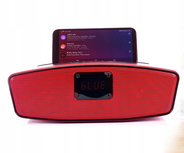 Głośnik Bluetooth Boombox Mobilny USB RADIO Bezprzewodowy Przenośny MP3 Stan opakowania oryginalne