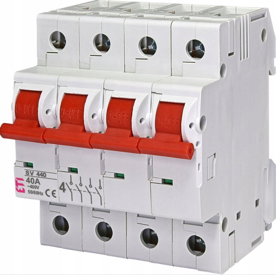 

Rozłącznik modułowy 40A 4P 400V Sv 440