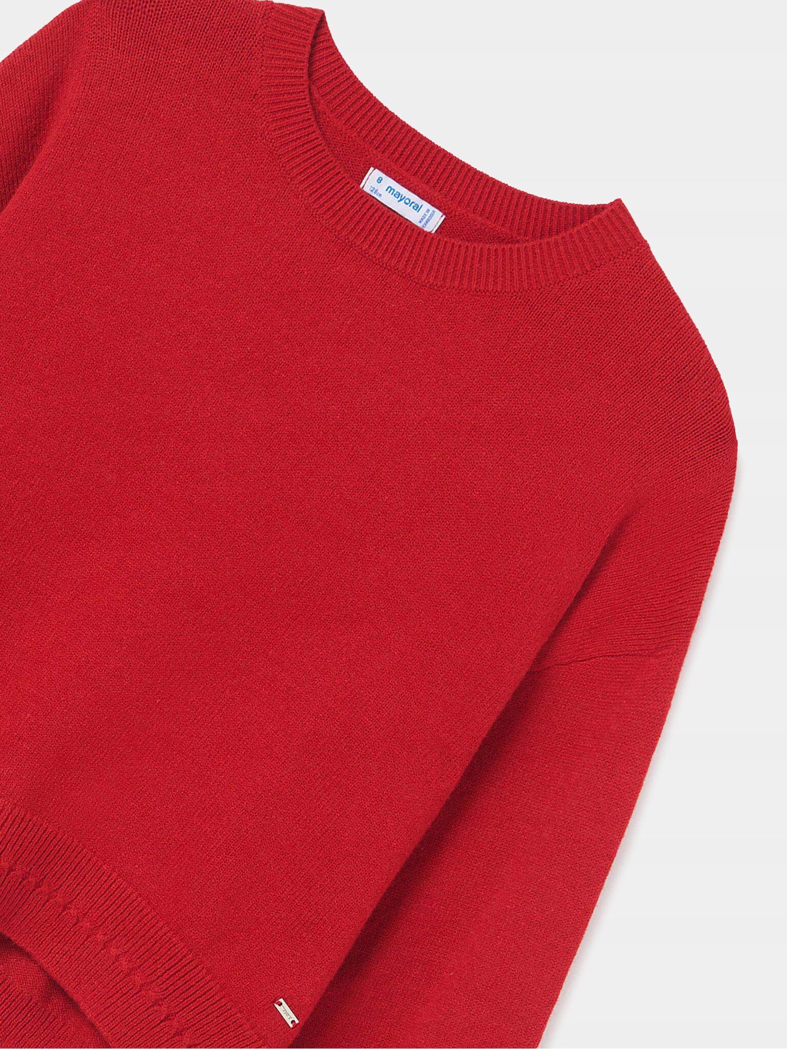 Mayoral Sweter 367 Czerwony Regular Fit Marka Mayoral