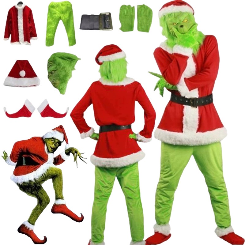 Grinch Kostým pro dospělé, Kostým, sada vel. L