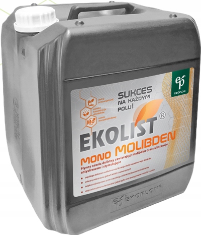 

Ekolist mono Molibden rzepak zboża ziemniak 5l