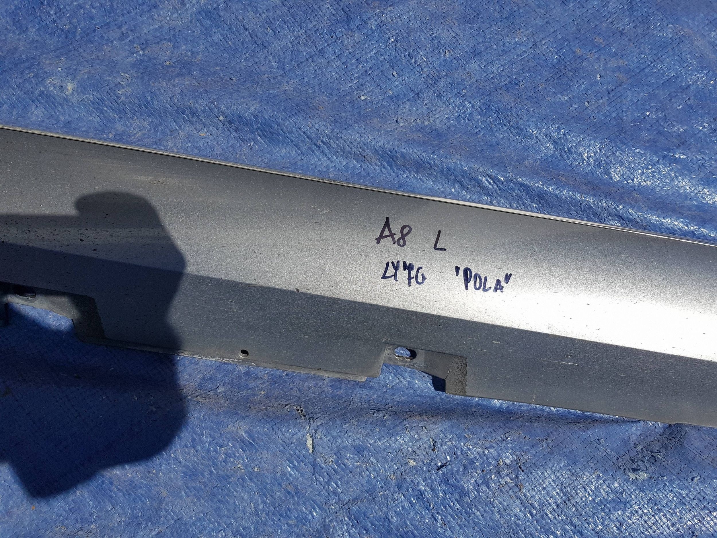 moulding threshold left threshold AUDI A8 D4 4H0853859D LY7G