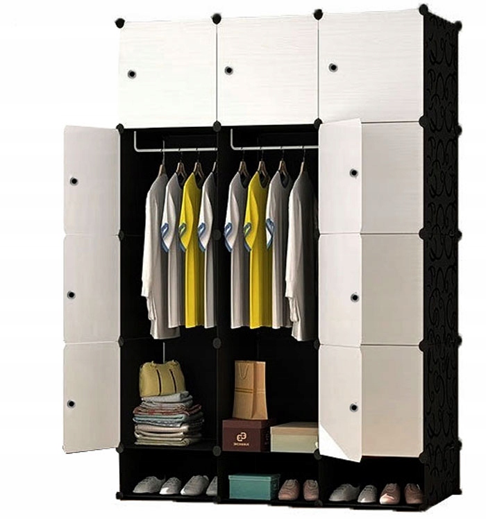 MODUŁOWA SZAFA GARDEROBA przechowywanie SYSTEM Marka MAXXLLC