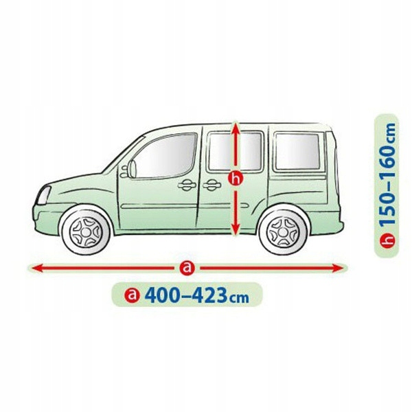 Autoplachta Mobile Garage mini van M Lav